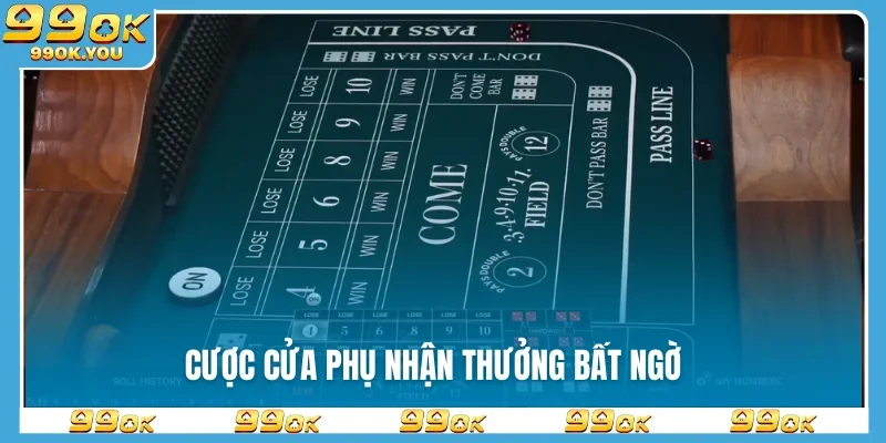 Cược cửa phụ nhận thưởng bất ngờ